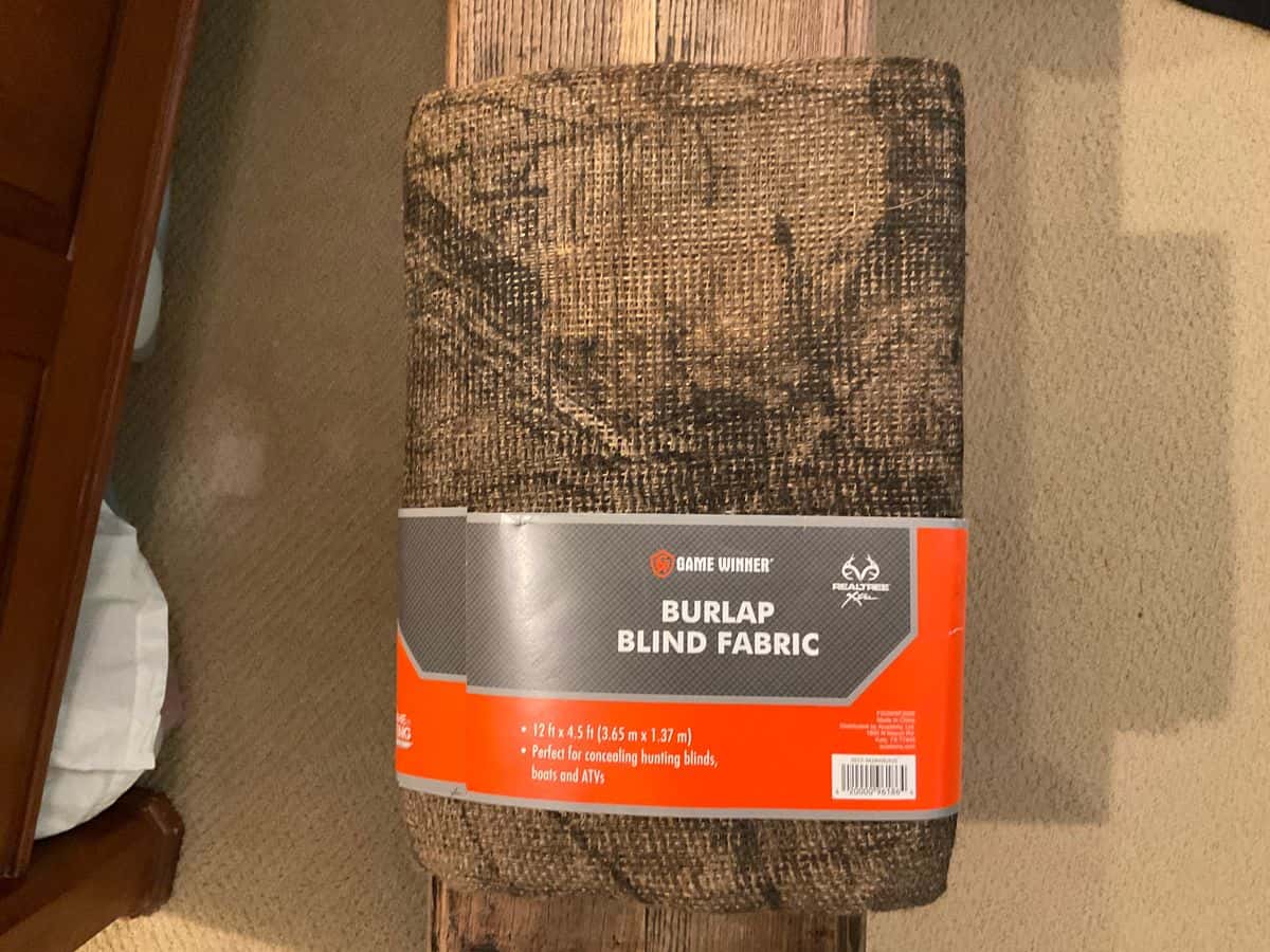 Burlap Blind Fabric