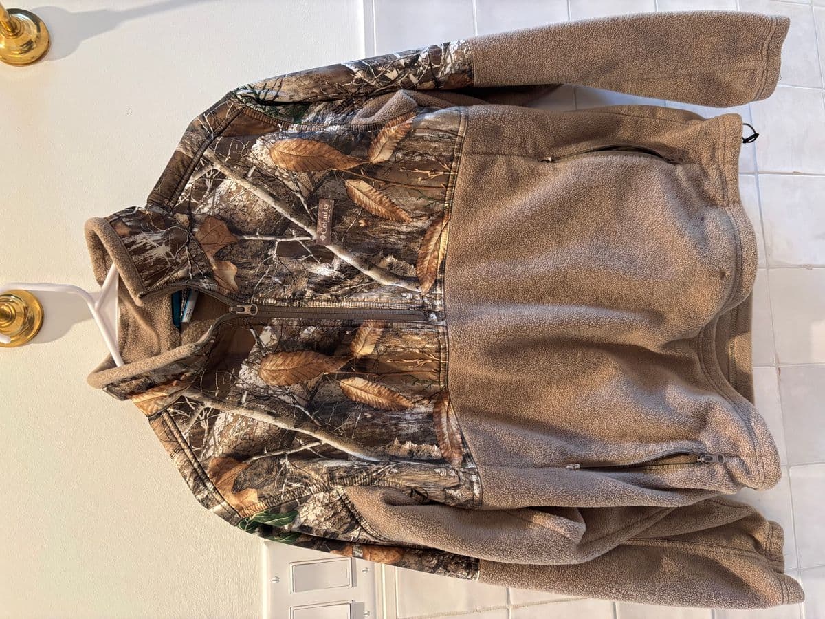 Columbia Camo Fleece Jacket