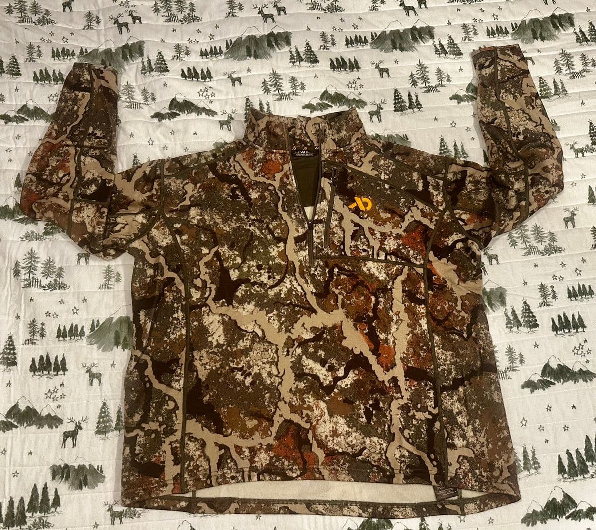 First Lite Furnace Quarter Zip 350 MarinoX - XL - Specter