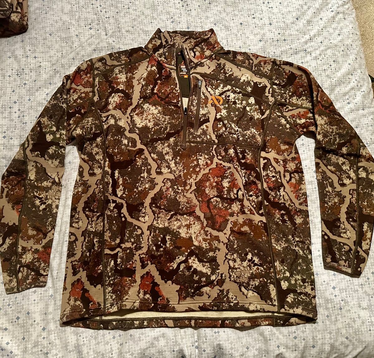 First Lite Furnace Quarter-Zip 350 MarinoX - XL - Specter