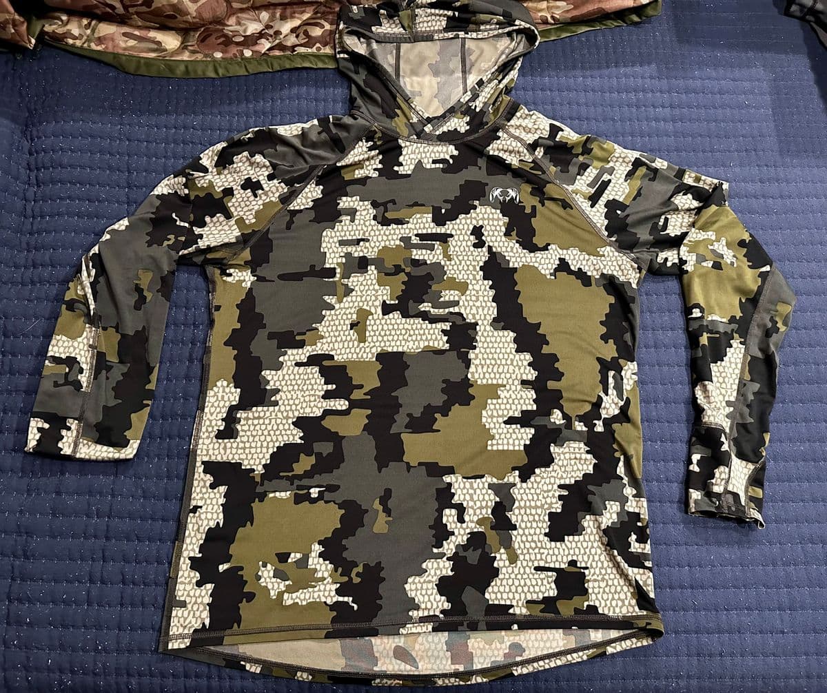 Kuiu Gila Long Sleeve Hoody - L - Verde