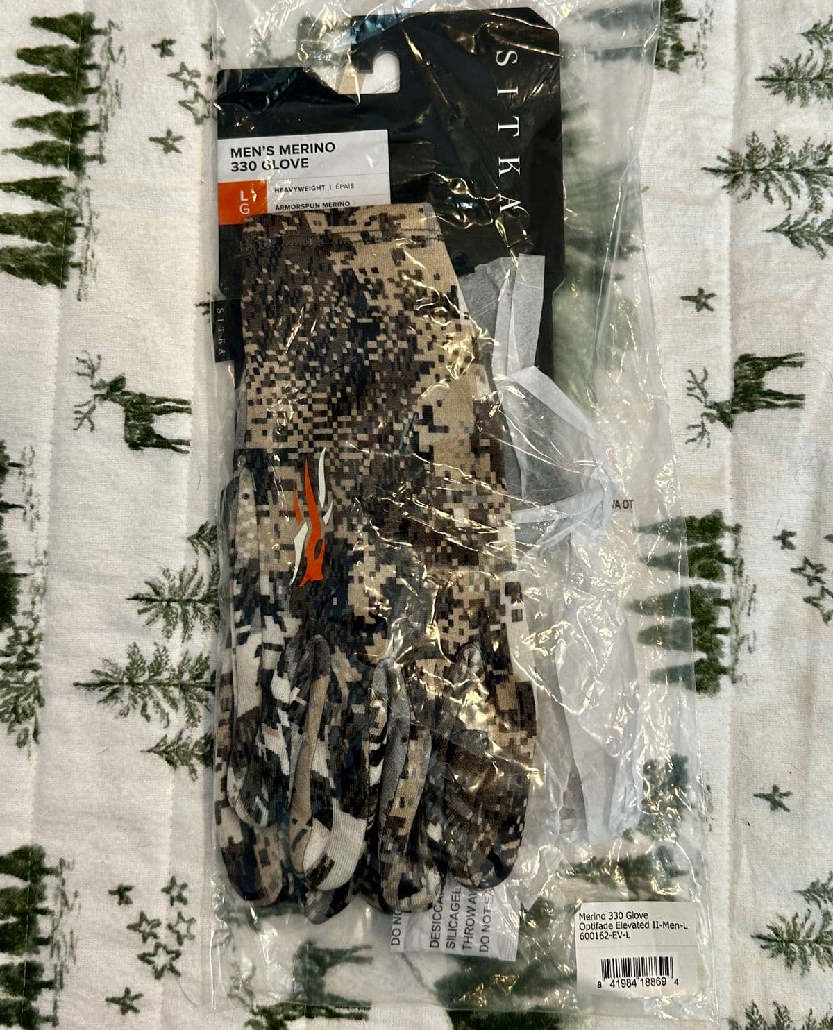 Sitka Merino 330 Glove - L - Elevated II